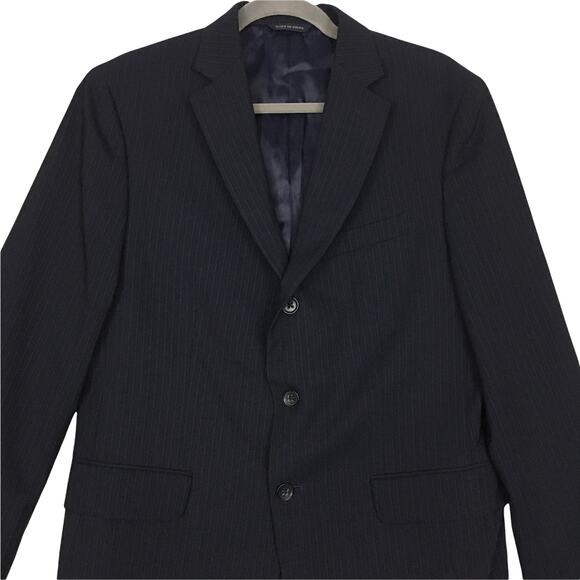 Banana Republic 3 Button Wool BSuit Blazer Size 40S - Picture 2 of 12